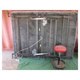 Adjustable Bed, Work Stool