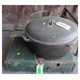 Cast Iron Dutch Oven, Coleman Stove