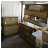 Double Size Bed Frame with Footboard