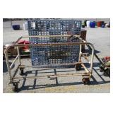 Rolling Rack, Plastic Pallet and Speedy Hoe