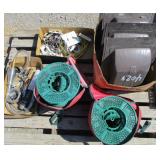 4) Vents, Plastic Spools, Electrical and Plumbing