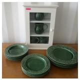 Green Dishware, Small Cabinet