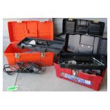 3) Tool Boxes with FEIN Multi Master, Hand Tools