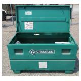 Greenlee Job Box with Tools and Misc. Parts