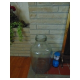 large glass jar