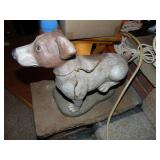 dog statue