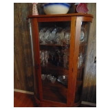 oak china cabinet
