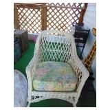 wicker chair