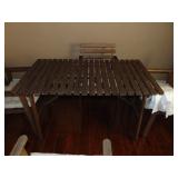 PATIO TABLE AND CHAIRS