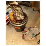 5 Gal Bucket With 2 Bags Of Mesquite Wood Chips,