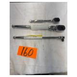 Kobalt 12' 1/2' flex head ratchet & 1/4' handle