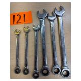Craftsman Rachet Wrenches(6)