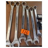 Six JOBSMART Wrenches. 1 3/8 - 2