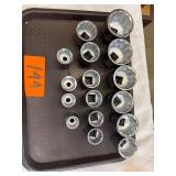 16 - Metric 3/4 drive sockets China 19-50