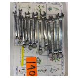 12 - metric Kobalt combination wrenches