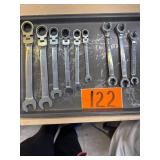 Kobalt racket wrenches 3/8-5/16 & 9/16-3/8 (6)