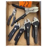 Adjustable Wrenches, Plyiers & Crimping Pliers