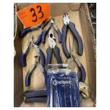Kobaltk Electrial Pliers, Nettle Nose Pliers And