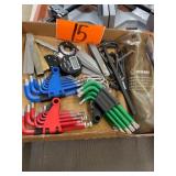 Tray Lot Of Allen Wrenches