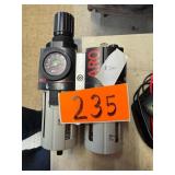Aro air regulator with oiler