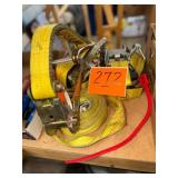 3 ratchet tie down straps