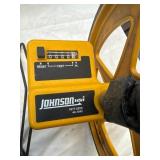 Johnson rolling measuring wheel