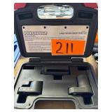 Three piece oxygen sensor socket set