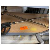 Pressure washer sprayer & 2 extra extensions