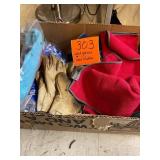 Used gloves & clothes