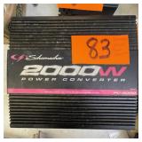 Schumacker 2000w Power Converter
