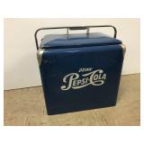 Blue Pepsi-Cola cooler Blue Pepsi-Cola cooler