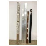 Contractors straight edge clamp sets Contractors straight edge clamp sets