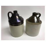 Two Stoneware jugs Two Stoneware jugs