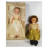 2 Vintage dolls