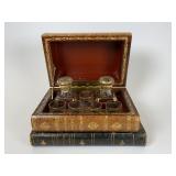 Early Book Stack Decanter Set