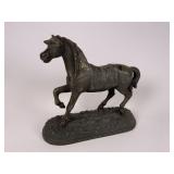 Bronze Finish Horse Clock topper