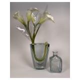 Stromberg Crystal Vase & Decanter