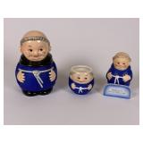 Goebel Blue Cardinal Friar Tuck lot