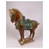 Early Pottery Asian Horse
