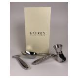 Ralph Lauren Equestrian Braid 3 PC Bar Set