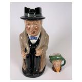 Royal Doulton Winston Churchill pitcher