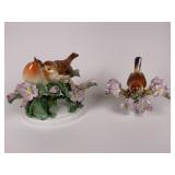 2 Herend Bird figurines