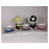 Meissen Teacups & Saucers