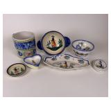 Quimper Pottery lot