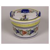 Quimper Henriot Butter Tub