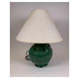 Reverse Paint glass table lamp