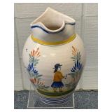 Henriot Quimper Pitcher