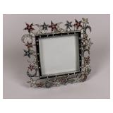 Jay Strongwater Celestial Moon & Stars frame