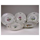 Meissen Porcelain plates