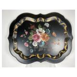 Large Vintage Toleware Tray